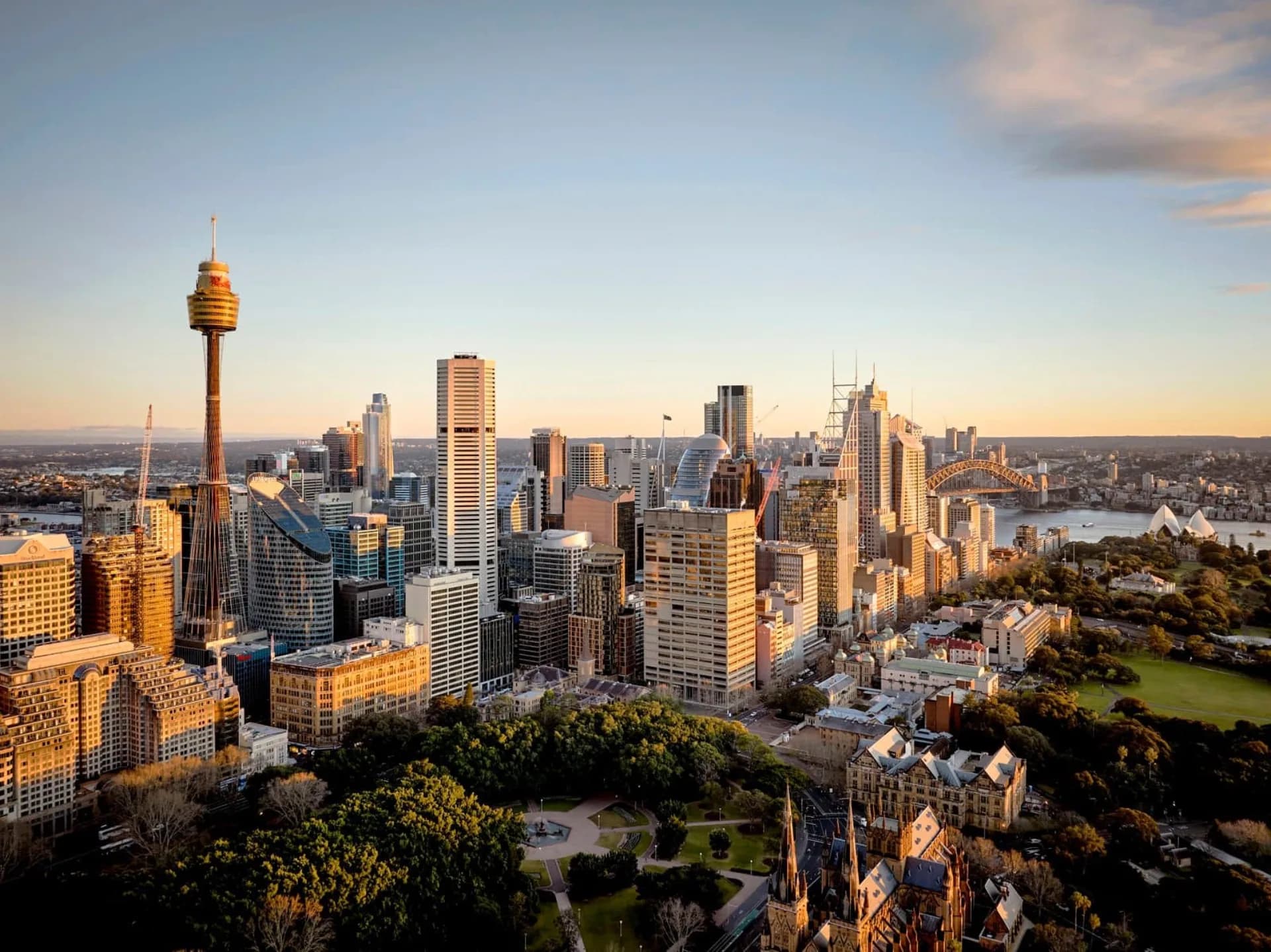 Sydney city skyline